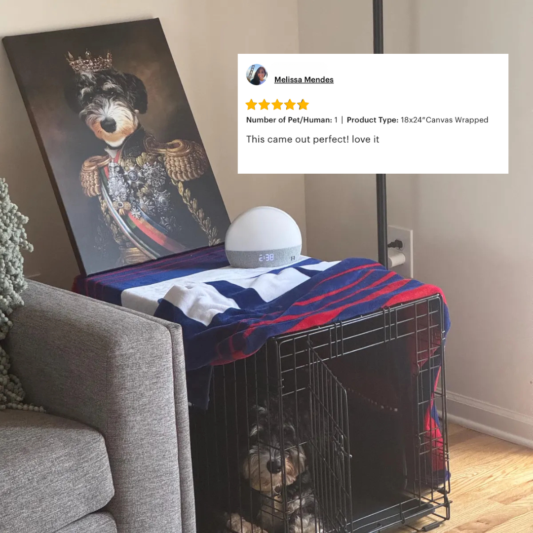 Custom Royal Pet Portrait